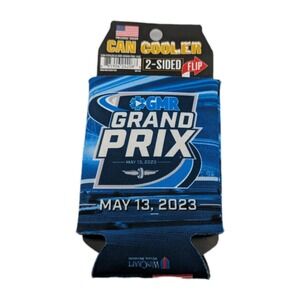 Wincraft Indycar Can Cooler Coozie‎ GMR Grand Prix 2023 Blue Drink Beer Soda
